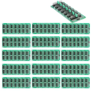 1-10pcs 7 Decade Resistor Board 1R-9999999R/1R Eight Programmable Resistance Slide Module New 2025 for Arrival High Reliable Electronic Component, Precision, Stable Performance