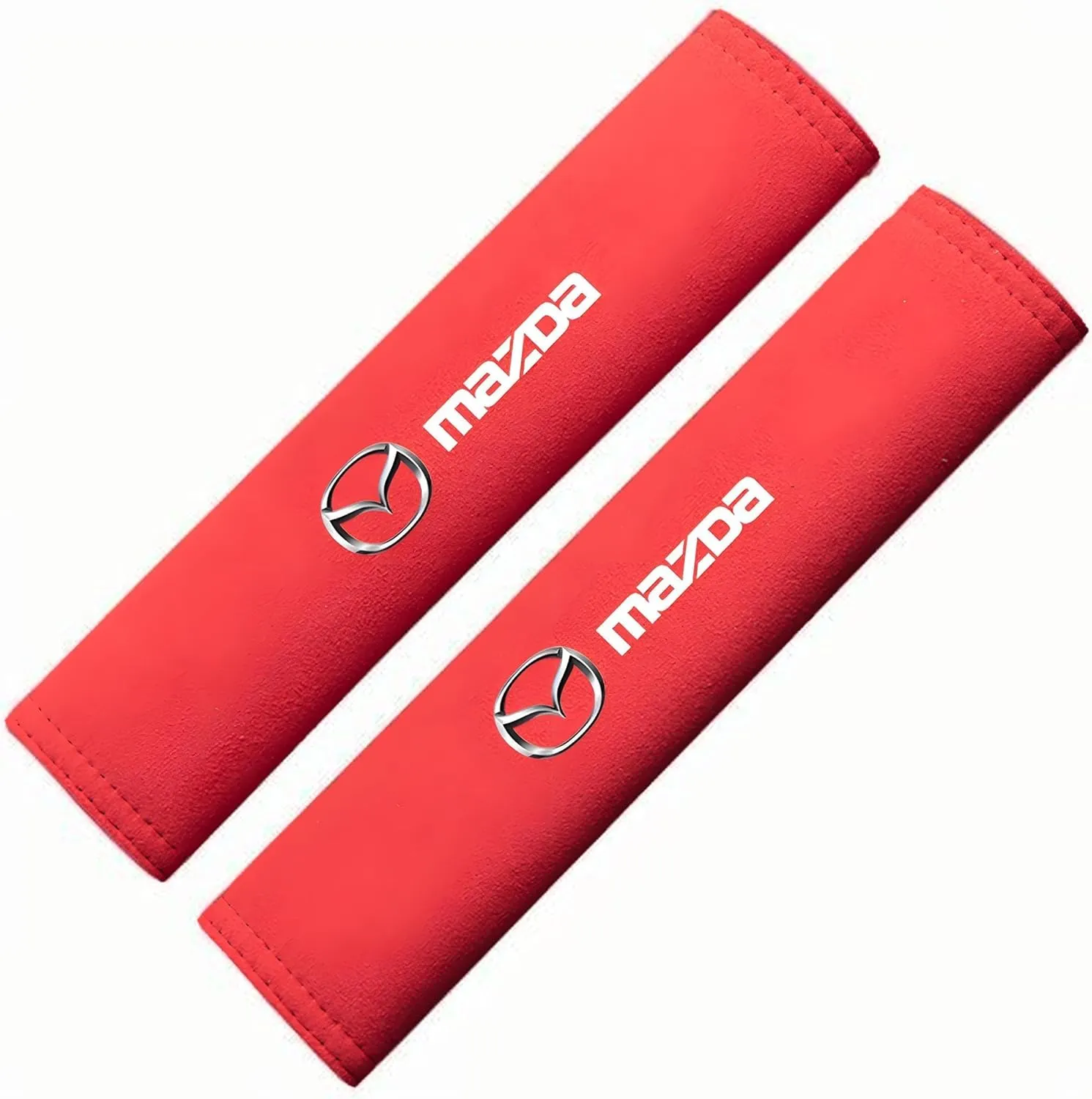 2 Pack Car Seat Belt Pads Cover for Mazda Biante 2008-2018, Seatbelt Shoulder Cover Cushion Seatbelt Strap Shoulder Strap Covers Travel Cushion Seat Belt Covers,B