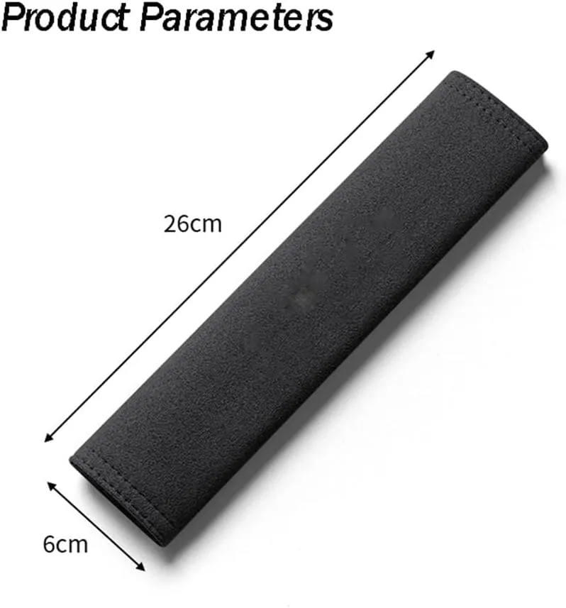 2 Pack Car Seat Belt Pads Cover for Mazda Biante 2008-2018, Seatbelt Shoulder Cover Cushion Seatbelt Strap Shoulder Strap Covers Travel Cushion Seat Belt Covers,B