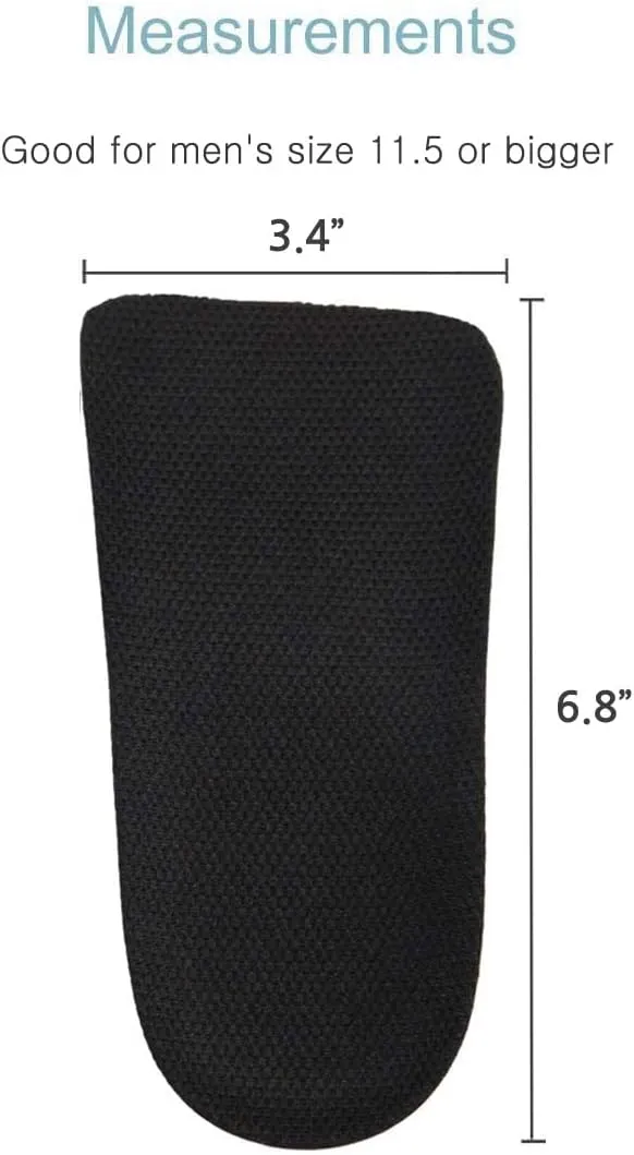3/4 Inch(18mm) Leg Length Discrepancy Lifts for Men and Women (2 X-Large Rights)