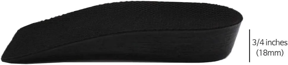 3/4 Inch(18mm) Leg Length Discrepancy Lifts for Men and Women (2 X-Large Rights)