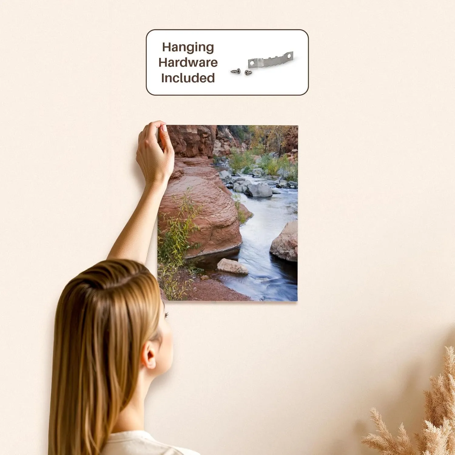 3dRose, Arizona, Slide Rock State Park, Oak Creek - US03 JWI0295 - Jamie and Judy Wild, Museum Grade Canvas Wrap 11x14