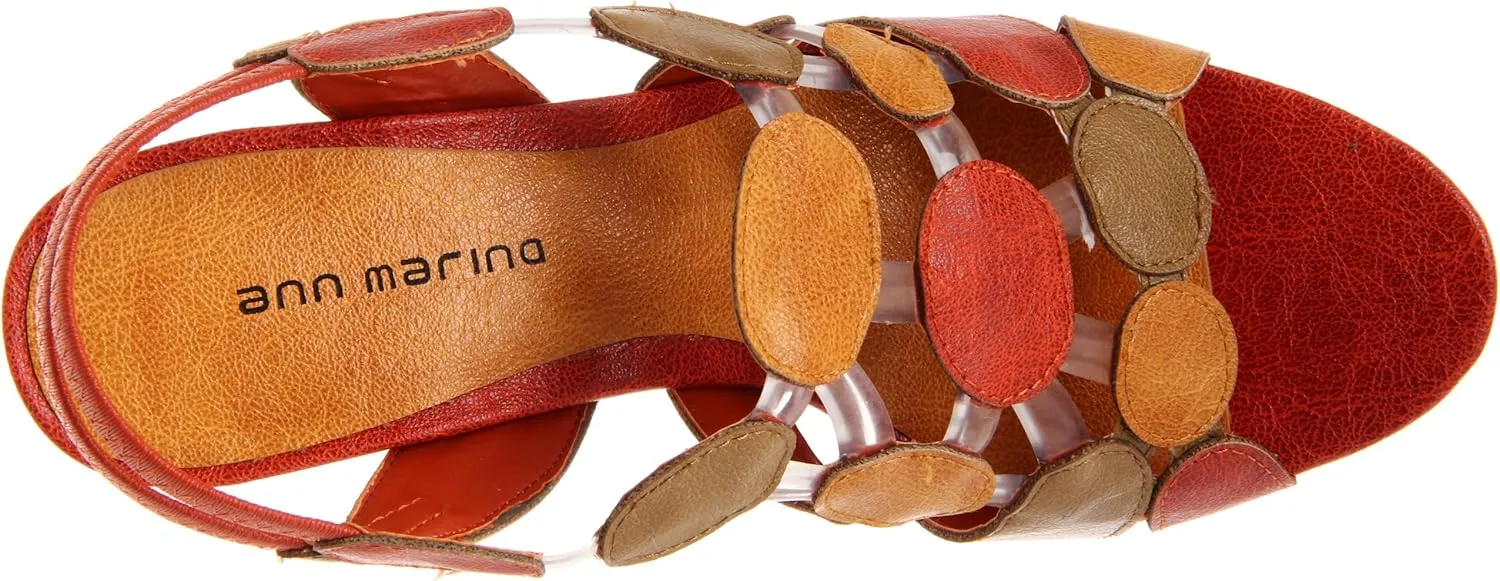 Ann Marino Women's Lace Slingback Sandal