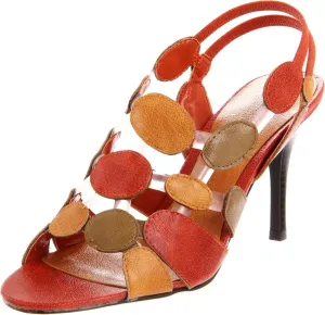 Ann Marino Women's Lace Slingback Sandal