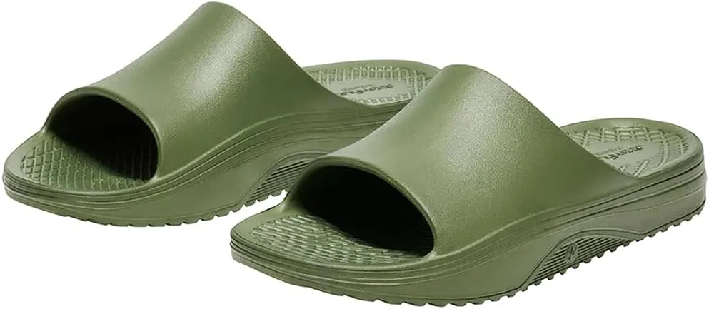 Anywear Vibe Slides, Slip-Resistant Recovery Mens & Womens Slide Sandals