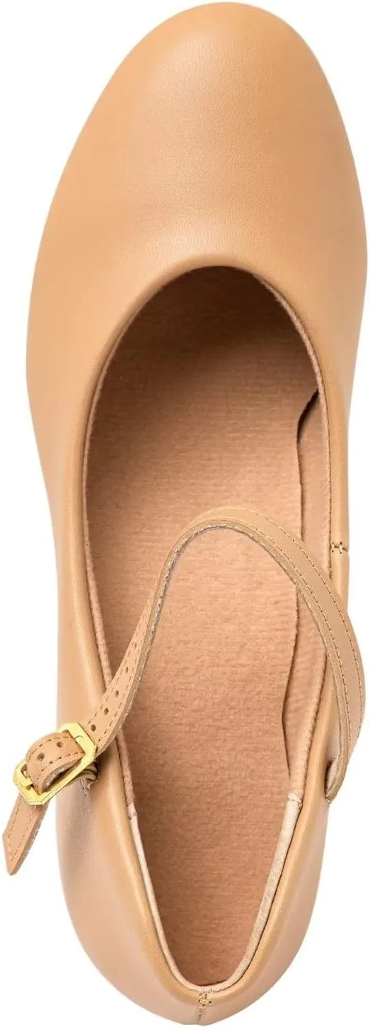 ARCLIBER Character Shoes for Women Ankle Strap 1.55" Dance Heels for Ballroom Salsa Tango