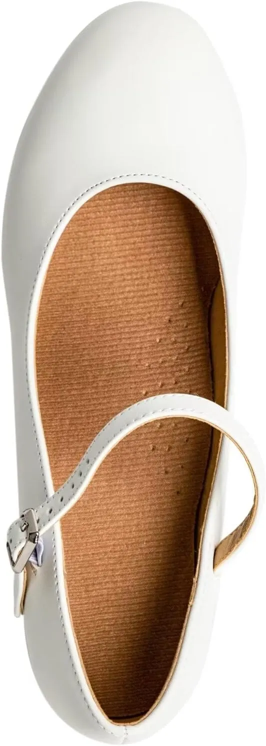 ARCLIBER Character Shoes for Women Ankle Strap 1.55" Dance Heels for Ballroom Salsa Tango