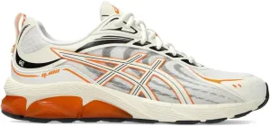 Asics Unisex Gel-Quantum 180 VIII Sportstyle Shoes, 10, Cream/Shocking Orange