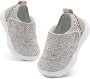 BARERUN Toddler Shoes Wide Toe Box Barefoot Toddler Sneakers Girls Boys Kids School Shoes Non-Slip Toddler Tennis Shoes Slip on Running Shoes for Girls Boys