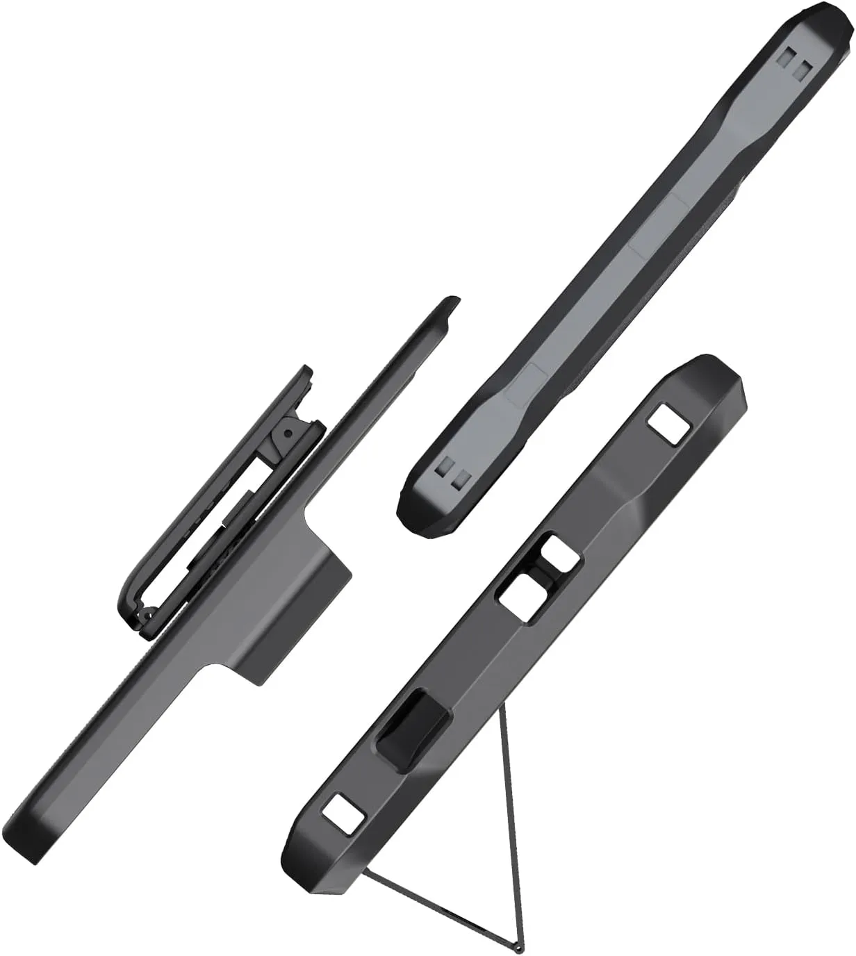 BELTRON DuraForce Pro 3 Case with Clip, Heavy Duty Case with Swivel Belt Clip for Kyocera DuraForce Pro 3 5G E7200 (Verizon) Features: Secure Fit & Built-in Kickstand (Black) Supports 2.25" Duty Belt