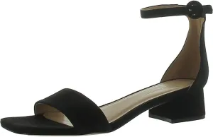 Bernardo® Jalena Heeled Sandals for Women – Leather and Man-Made Construction – Single Prong Buckle