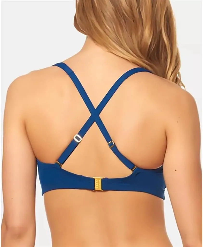 Bleu Rod Beattie Kore Shirred Bandeau Top