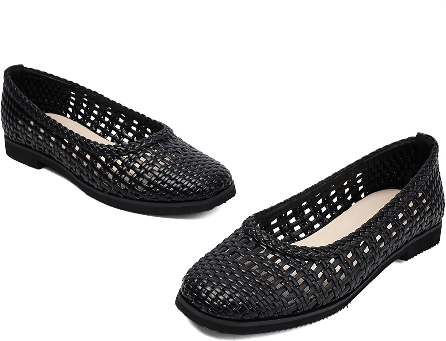 Braid Flat Women Round Toe Summer Beach Shoes
