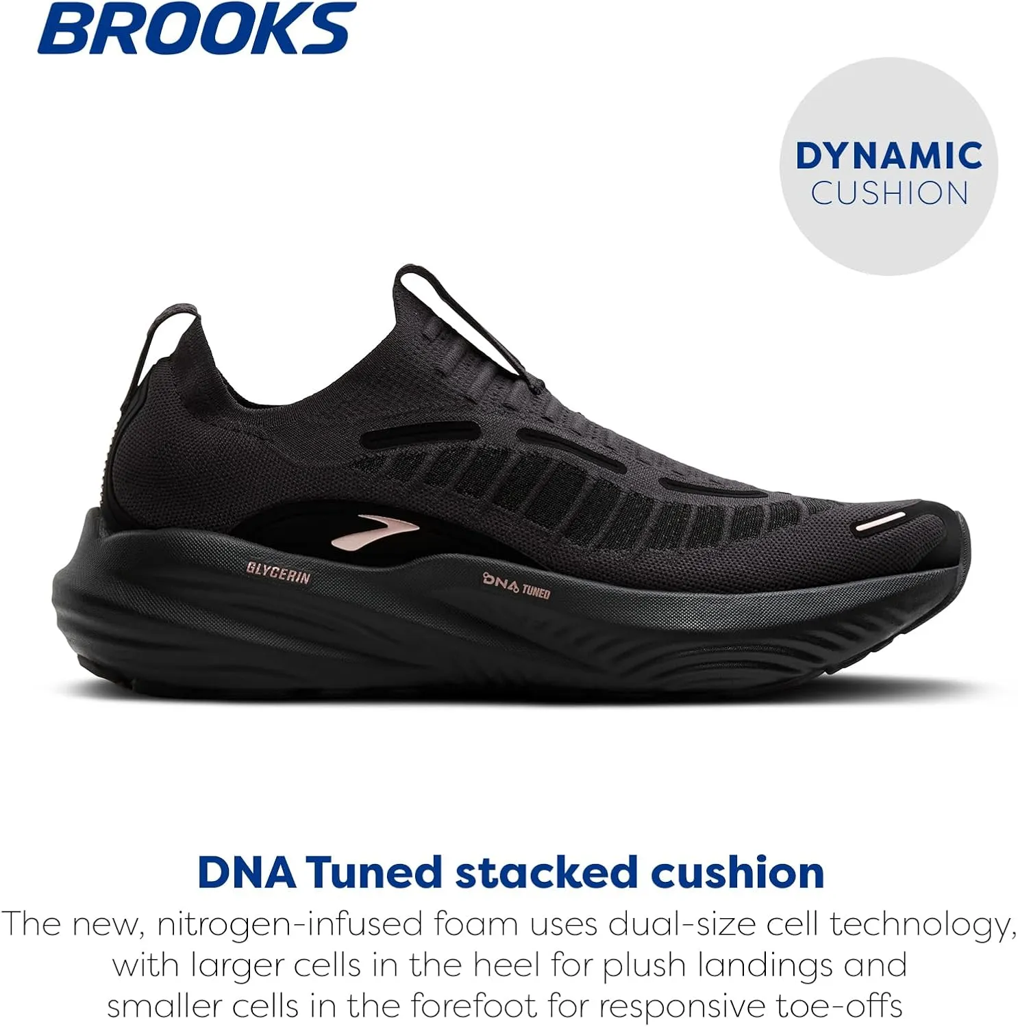 Brooks Women’s Glycerin 22 SE, Laceless Special Edition Neutral Running Shoe