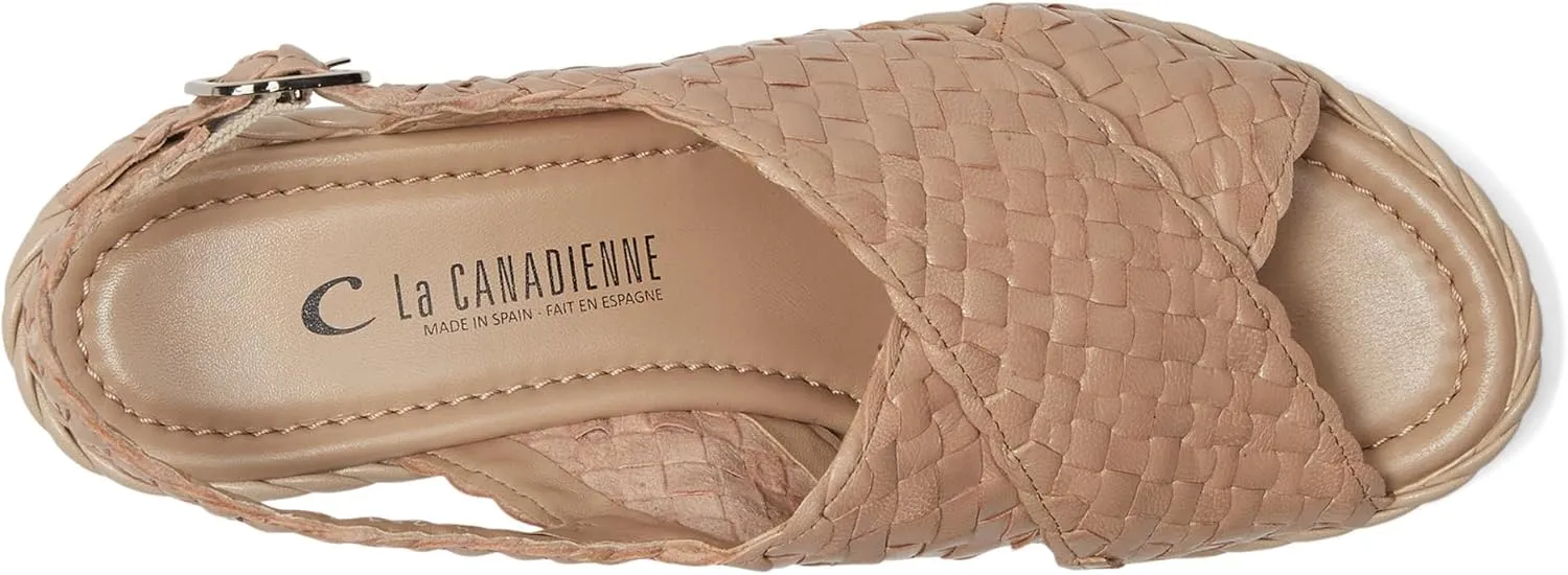 C LA CANADIENNE Women's Paulo Wedge Sandal