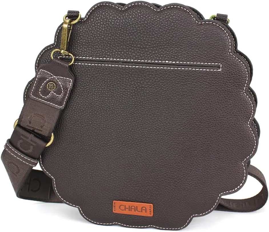 CHALA Novelty Purse - Women RFID Protected Pal Purse with Adjustable Crossbody Strap