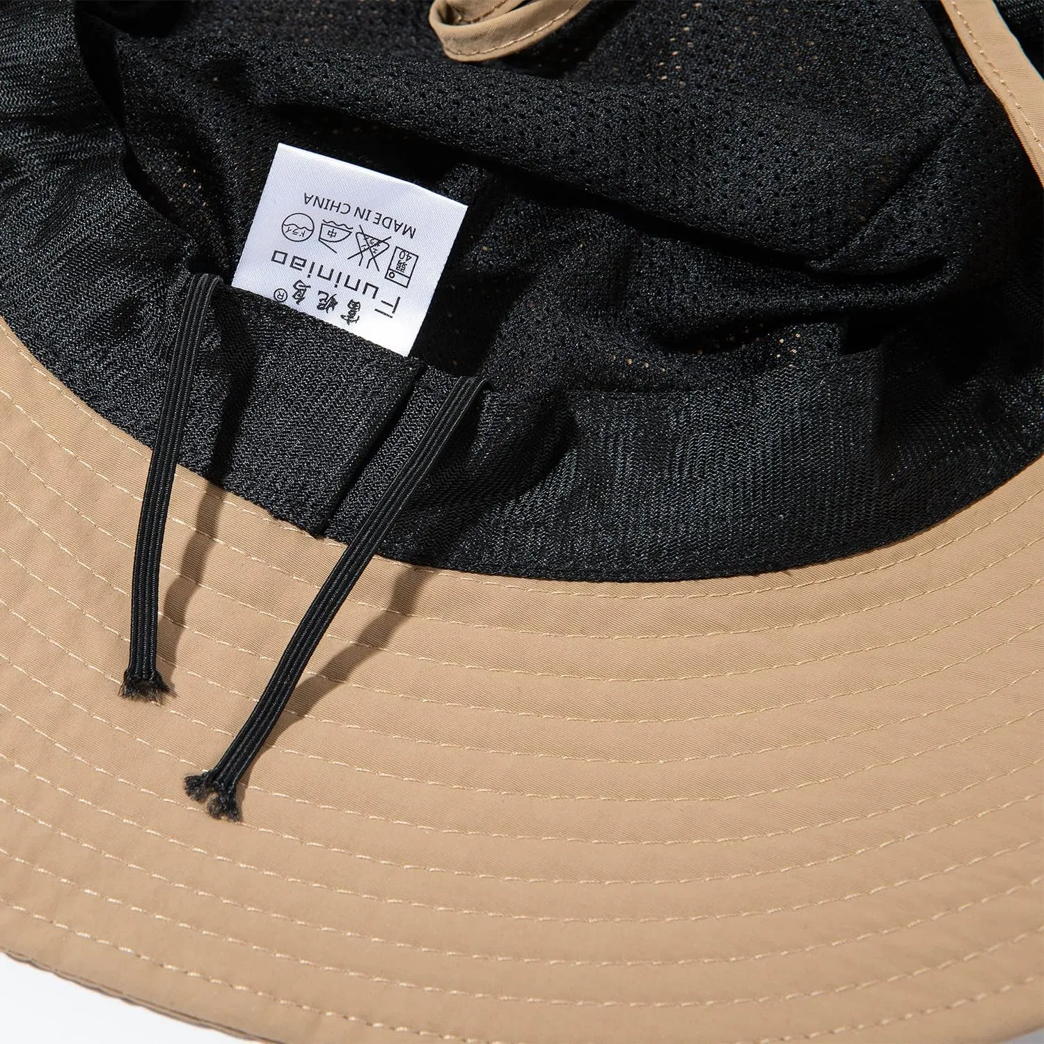 Clakllie Waterproof Fishing Hat Safari Cap Wide Brim Sun Hat Bucket Cap for Women Men Daily Wear Fashion Boonie Cowboy Caps
