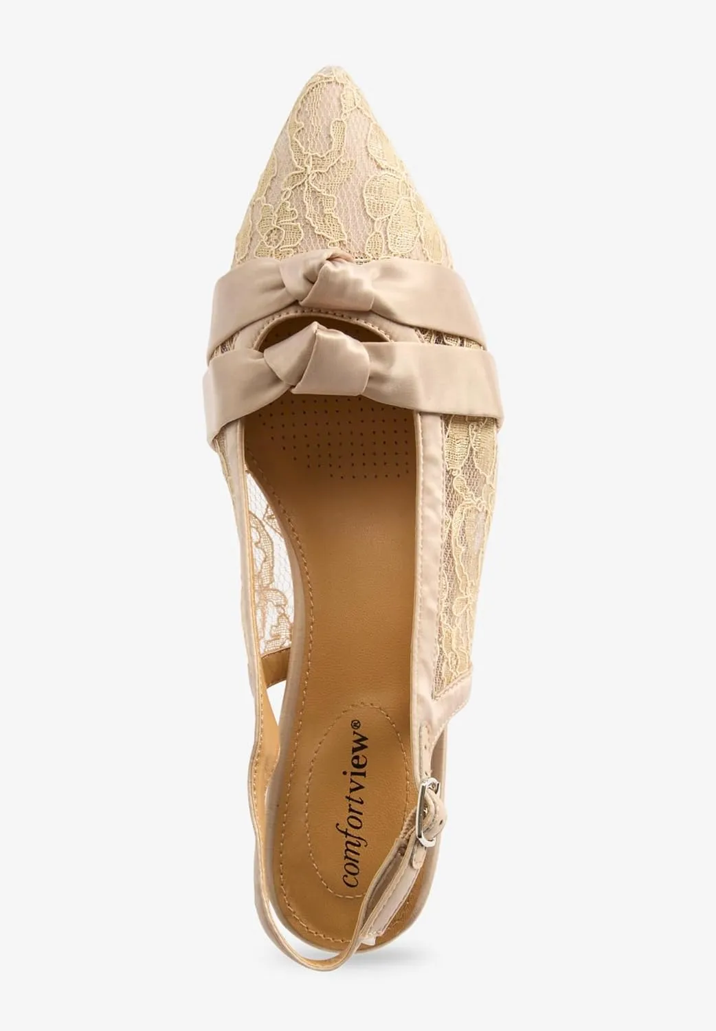 Comfortview Women's The Poppy Slingback (Wide Widths Available)