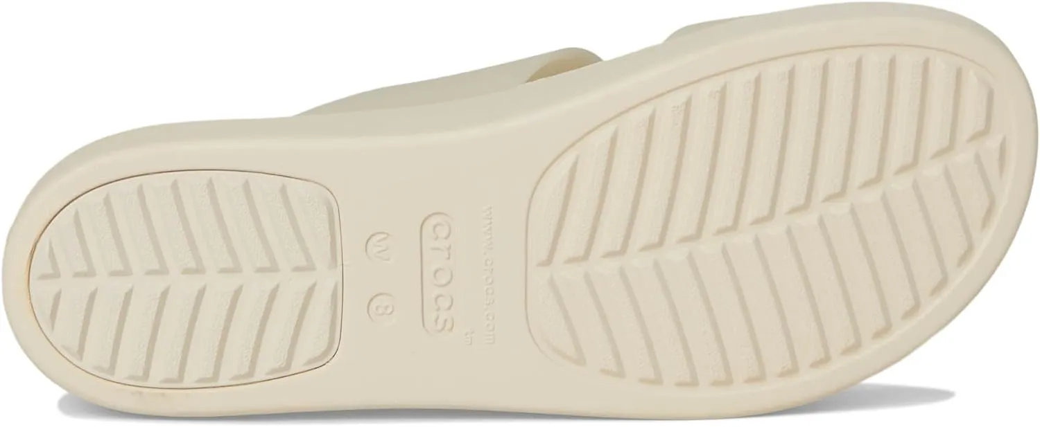 Crocs Women's Brooklyn Buckle Low Wedge, Platform Sandals