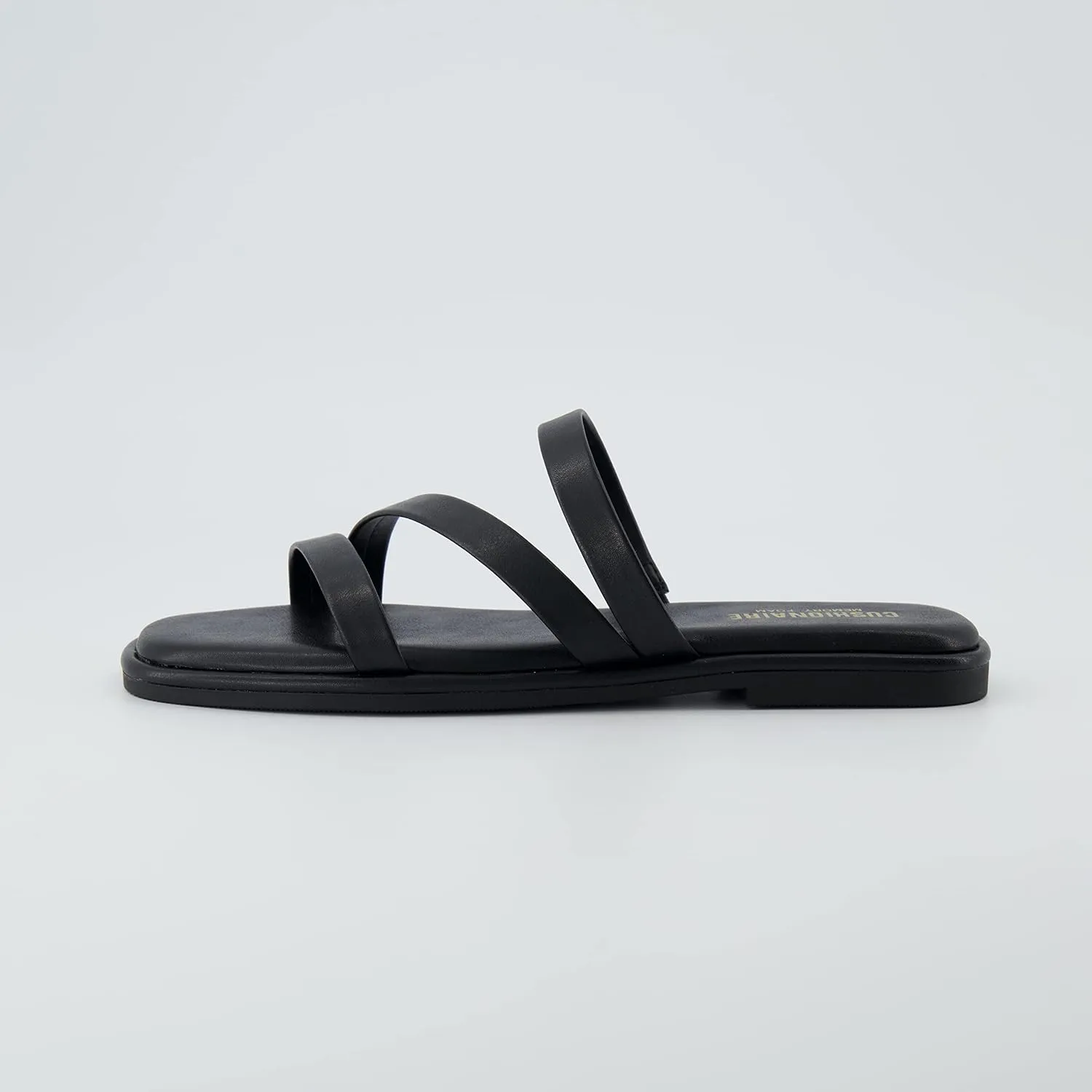 CUSHIONAIRE Women's Treat slide sandal  Memory Foam, Wide Widths Available