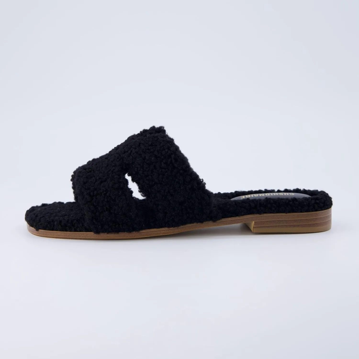 CUSHIONAIRE Women's Visa cozy slide sandal  Memory Foam, Wide Widths Available
