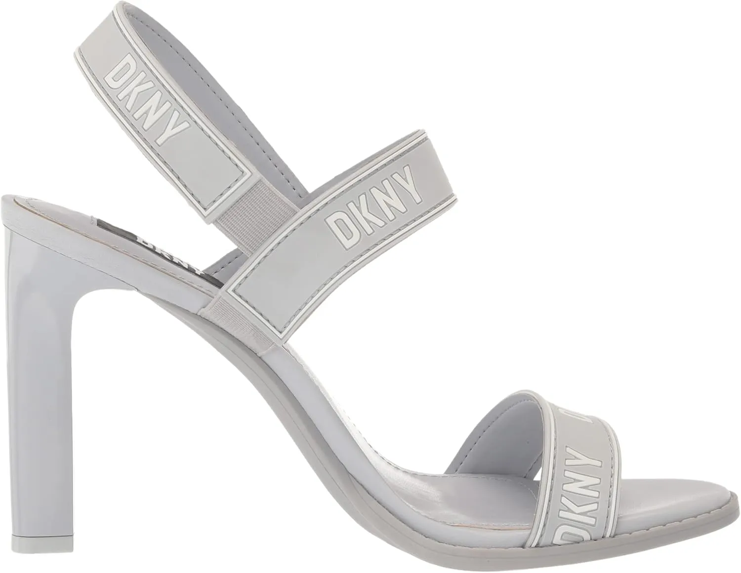 DKNY Women's Logo Slingback Open Toe Heel Heeled Sandal