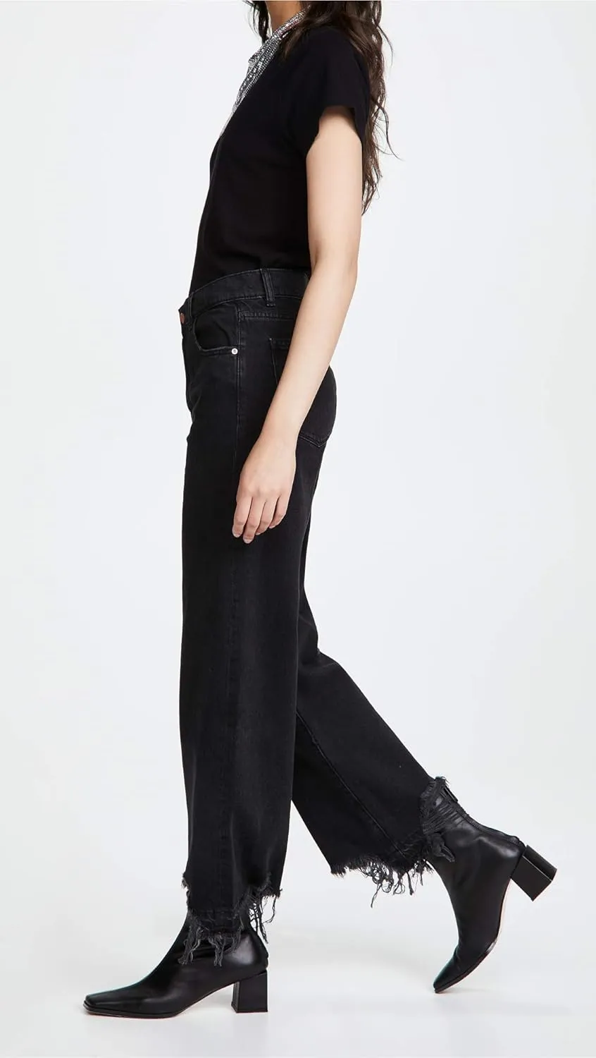 DL1961 Women's Hepburn Wide Leg High Rise Jeans