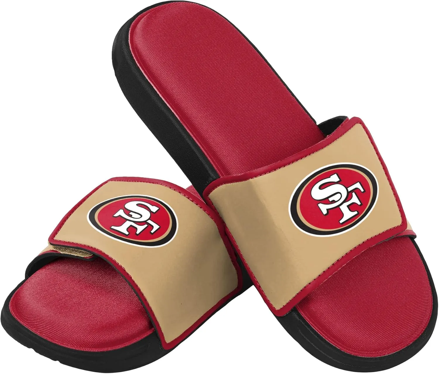 FOCO San Francisco 49ers NFL Mens Foam Sport Slide - S