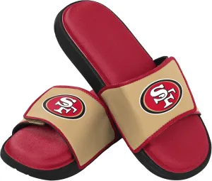 FOCO San Francisco 49ers NFL Mens Foam Sport Slide - S