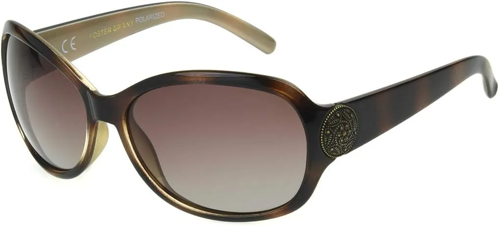 Foster Grant Dialogue Sunglasses, Tortoise/Rose, 52 mm