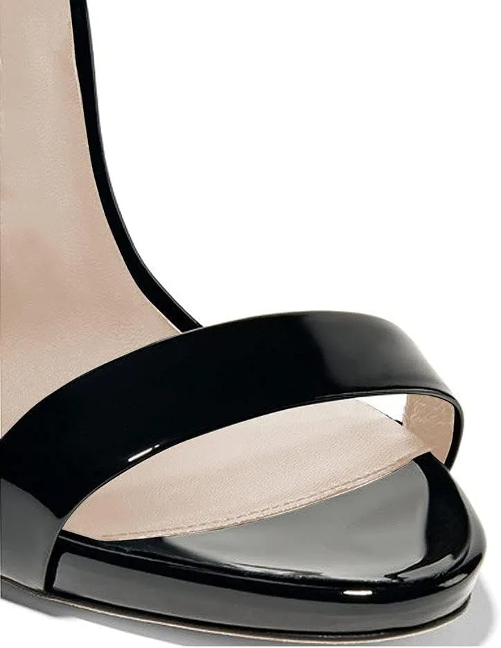 FSJ Women Sexy High Heel Stiletto Sandal Back Strap Slingback Open Toe Evening Party Dance Graceful Shoes Size 4-15 US