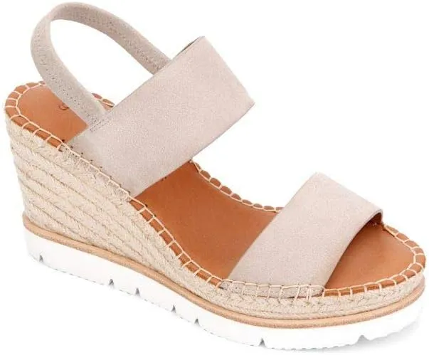 Gentle Souls by Kenneth Cole Women's Elyssa Two-Band Heeled Sandal
