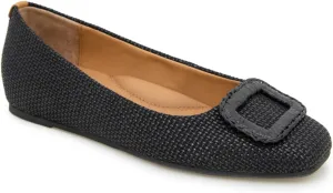 Gentle Souls by Kenneth Cole Women's Sailor Buckle Ballet Flat