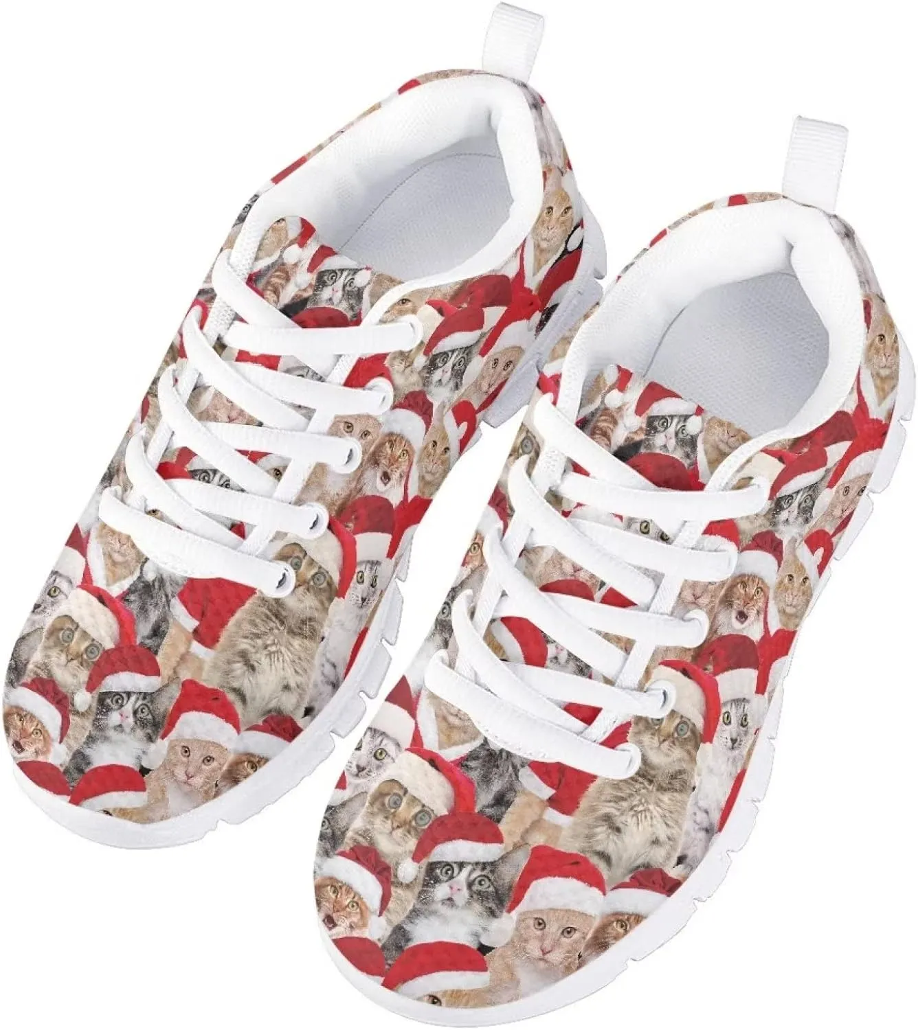 Girls Boys Cute Tennis Shoes Lightweight Soft Sport Sneakers Lace Up Lemon Butterfly Print Kids Running Shoes
