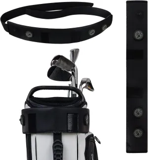 Golf Cart Strap Sleeve With Strong Magnet - Protect Golf Bag
