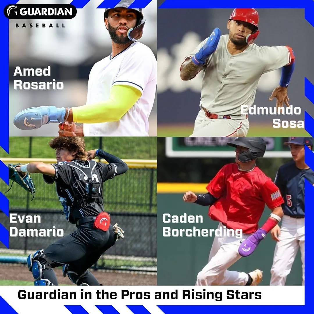 Guardian Baseball Sliding Mitt - Youth and Adult Sizes - Sliding Glove for Baseball - Elastic Compression Strap
