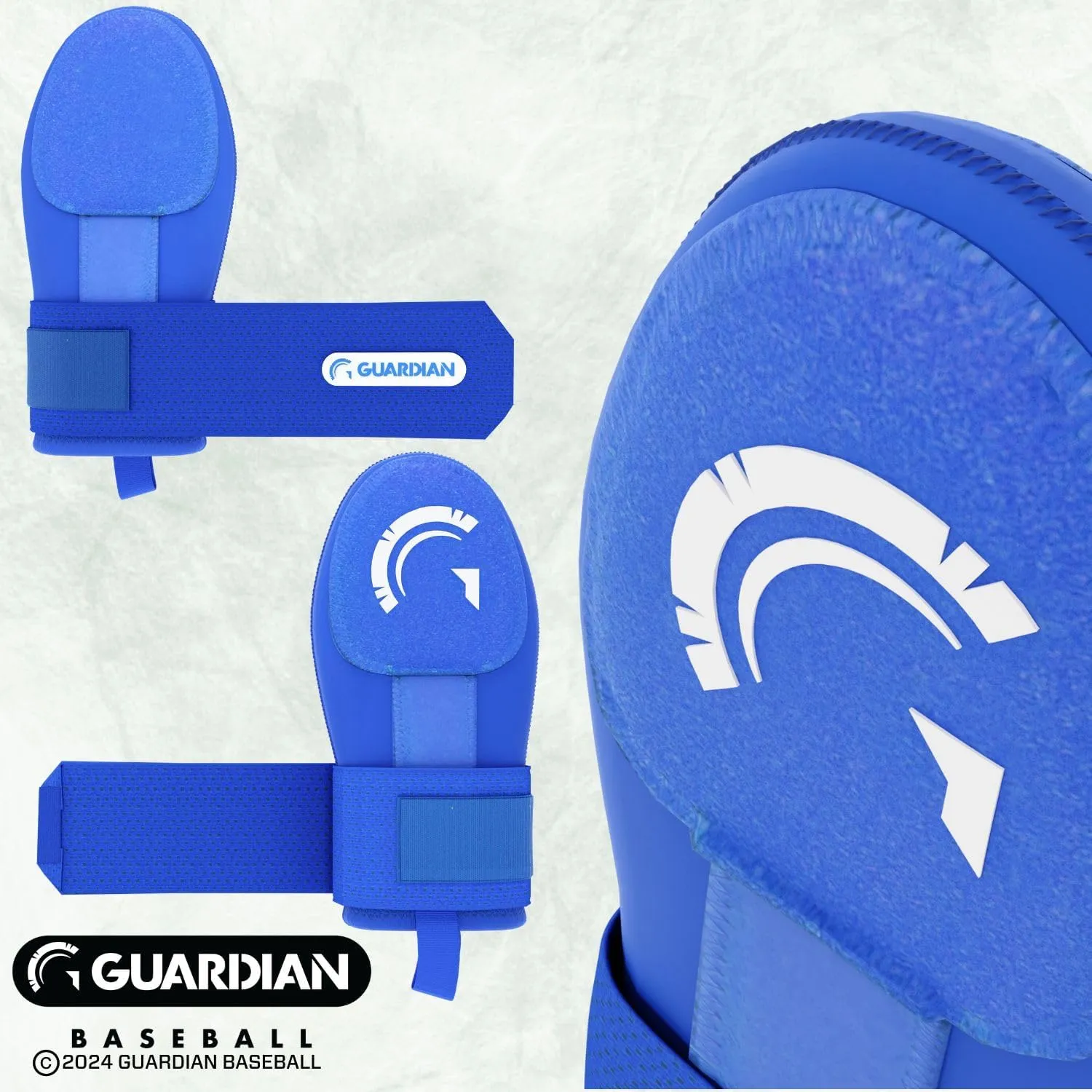 Guardian Baseball Sliding Mitt - Youth and Adult Sizes - Sliding Glove for Baseball - Elastic Compression Strap
