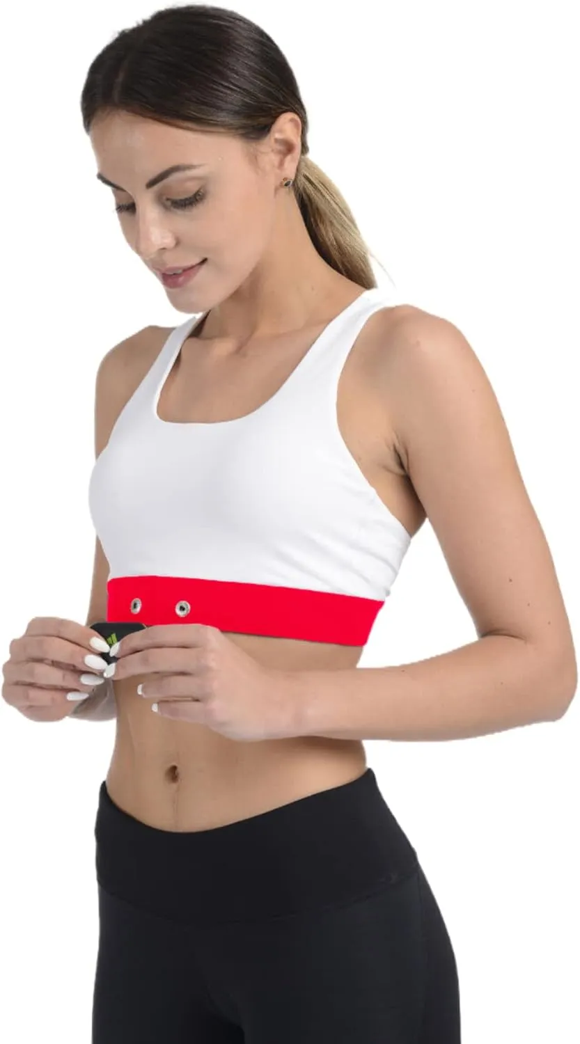 Heart Rate Monitor Pro Chest Strap Non-Slip Adjustable Compatible with Myzone MZ-3 MZ-1 Replacement Strap
