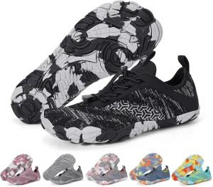 Hike Barefoot Shoes Women Men Wide Toe Box Zero Drop Footwear Lightweight Hike Shoe Non-Slip Grounded Shoes Women for Outdoor Trail Running Walking Weightlifting