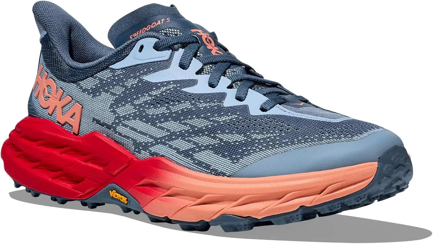 HOKA ONE ONE W Speedgoat 5 Real Teal/Papaya - 9.5