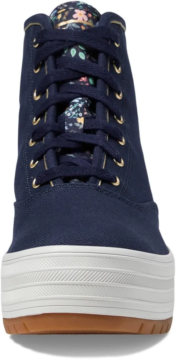 Keds Women's X Rifle Paper The Platform Mid Bramble Fields Sneaker