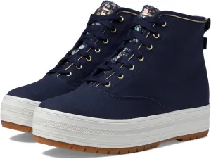 Keds Women's X Rifle Paper The Platform Mid Bramble Fields Sneaker