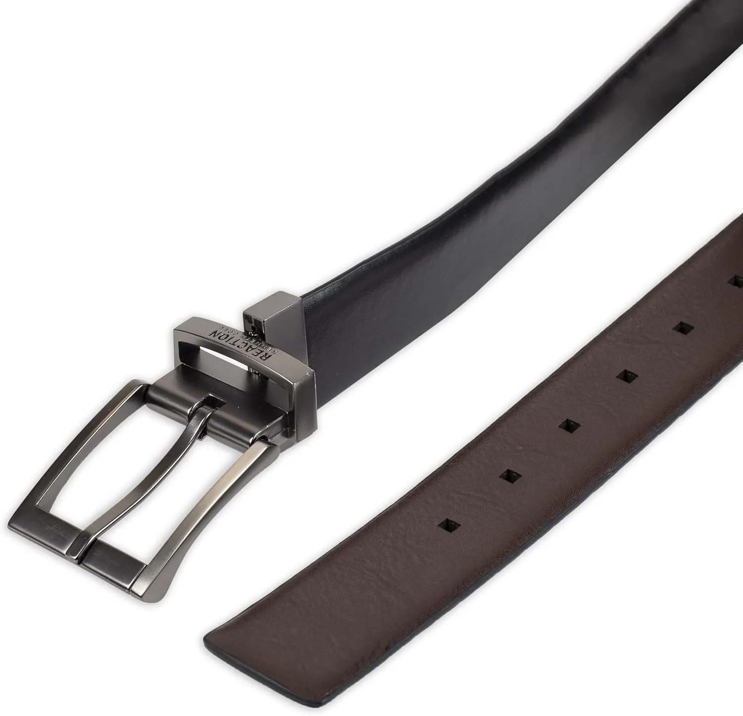 Kenneth Cole Men's Two-in-One Reversible Belt