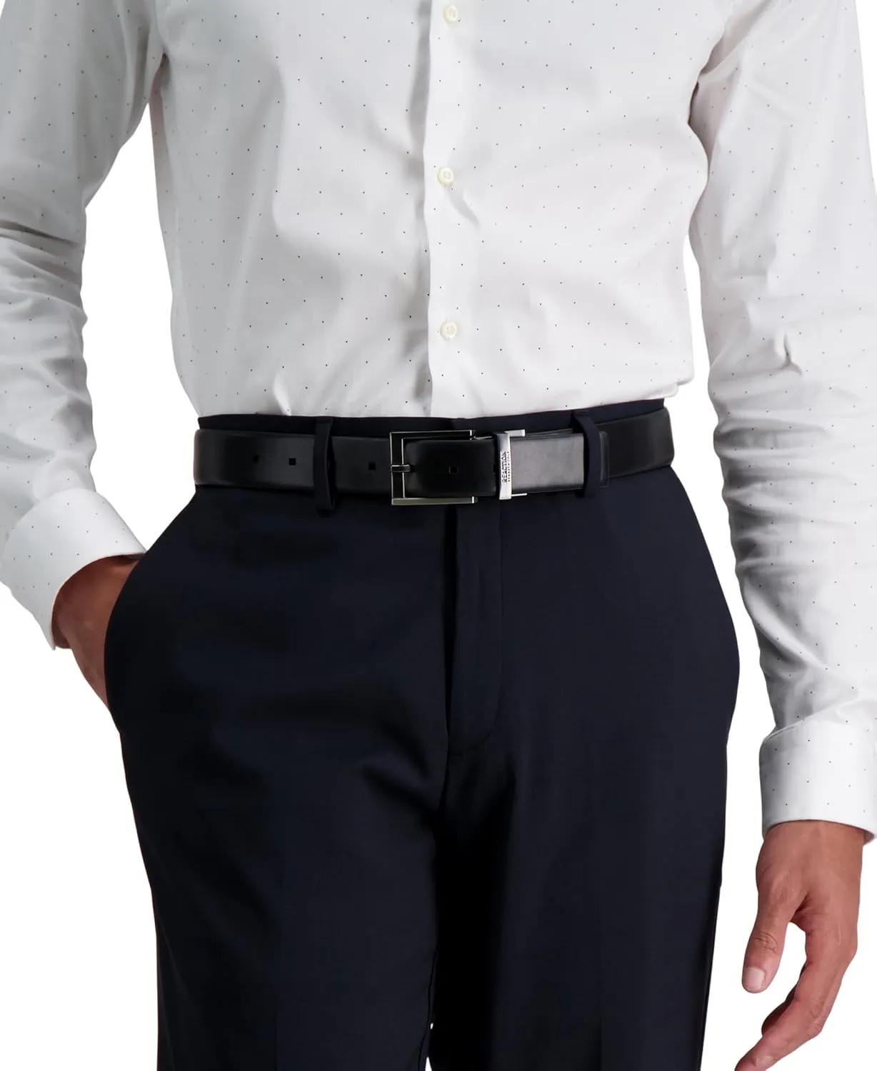 Kenneth Cole Men's Two-in-One Reversible Belt