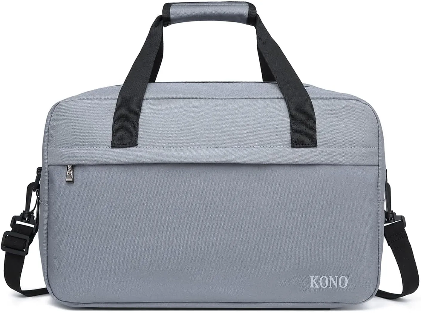 Kono Travel Duffels Bag, Cabin Luggage Under Seat Flight Carry-on Bag Unisex Sports Holdall (Grey, 20L)