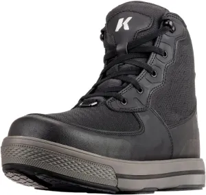 Korkers Men's Stealth Sneaker Wading Boot with Fixed Kling-On Rock Soles