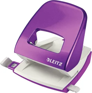 Leitz 50082062 Hole Punch NeXXt 30sh Blister - Purple