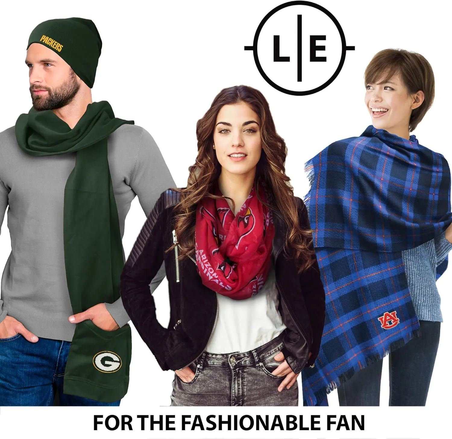 Littlearth NCAA Sheer Infinity Scarf