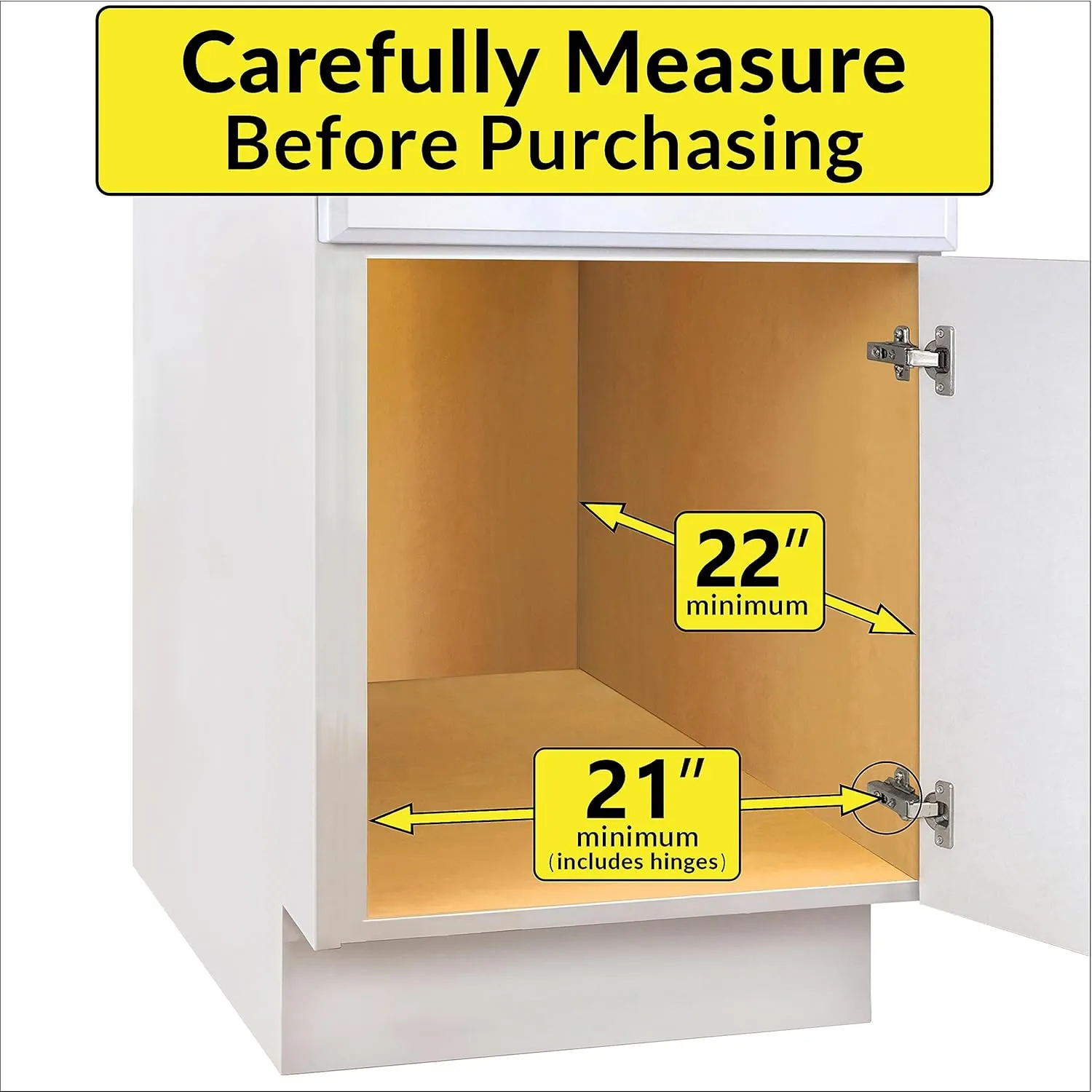 LYNK PROFESSIONAL® Pull Out Cabinet Organizer, 20" x 21" Slide Out Drawers for Kitchen Cabinets - Sliding Pull-Out Pantry Shelves – Home Shelf Organizers - Lifetime Ltd. Warranty, Chrome