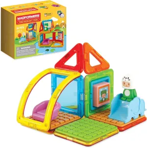 Magformers Cube House Frog Set | Magnetic Tiles Building Blocks, Educational Kit, STEM Toy Set | Magnetic Building Tiles for Kids to Develop Problem-Solving Abilities and Shape Recognition